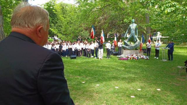 Gérard larcher jardin luxembourg ONACVG